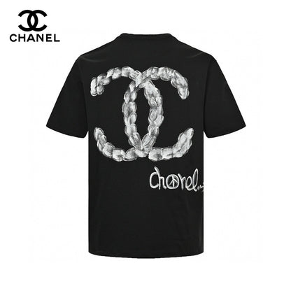 T-shirt Chanel Cloud Logo noir
