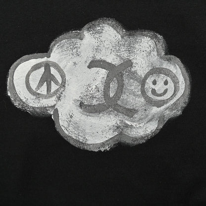 T-shirt Chanel Cloud Logo noir
