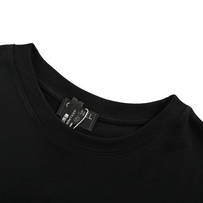 T-shirt Chanel à double logo C (noir)