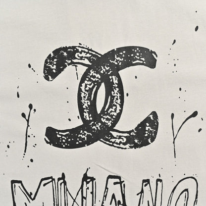 T-shirt Chanel Milano Fashion Week (Gris)