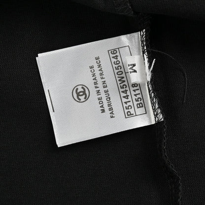 T-shirt Chanel « Les femmes sauveront le monde » noir