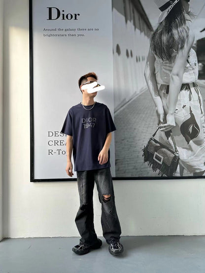 T-shirt Dior 1947 - Bleu marine