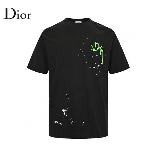 T-shirt Dior Artistic Splatter (Noir)