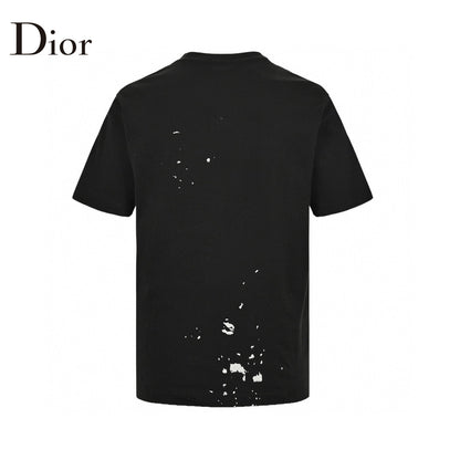 T-shirt Dior Artistic Splatter (Noir)