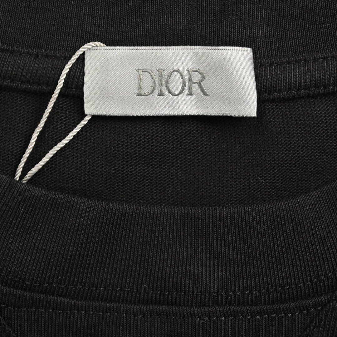 T-shirt Dior Artistic Splatter (Noir)
