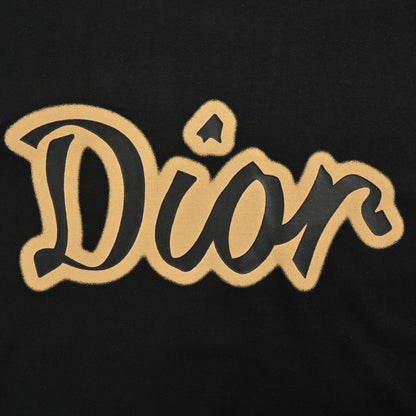 T-shirt Dior noir et marron