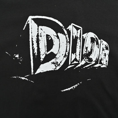 T-shirt graphique noir Dior
