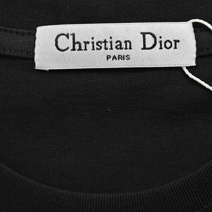 T-shirt graphique noir Dior
