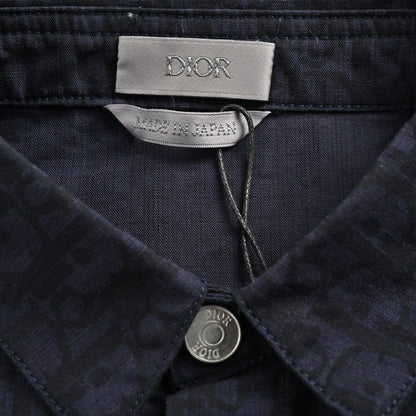 Chemise Dior noire à manches courtes