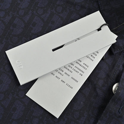 Chemise Dior noire à manches courtes