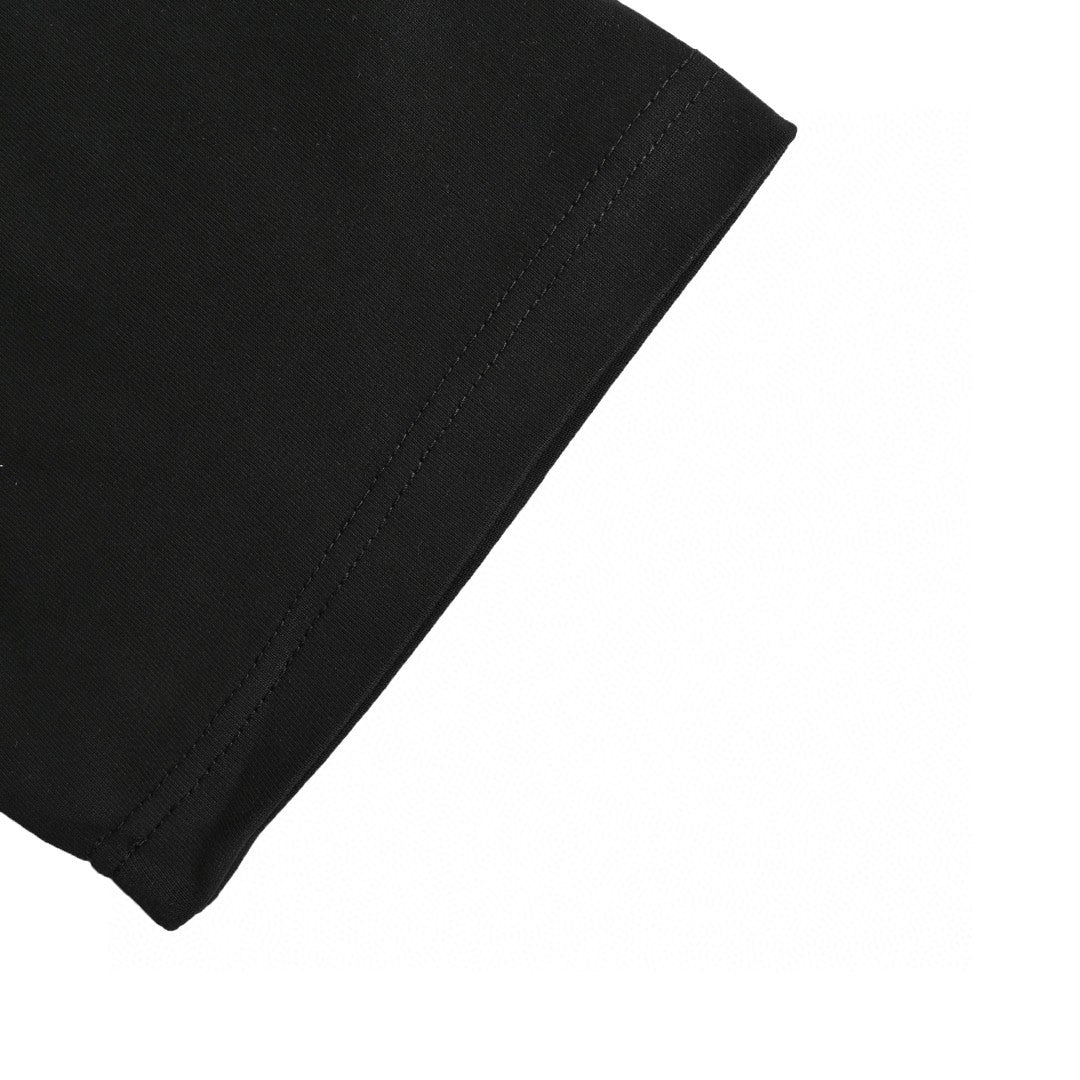 T-shirt noir Dior avec logo audacieux