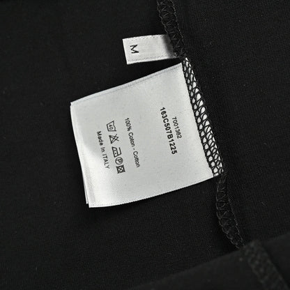 T-shirt noir Dior avec écusson logo
