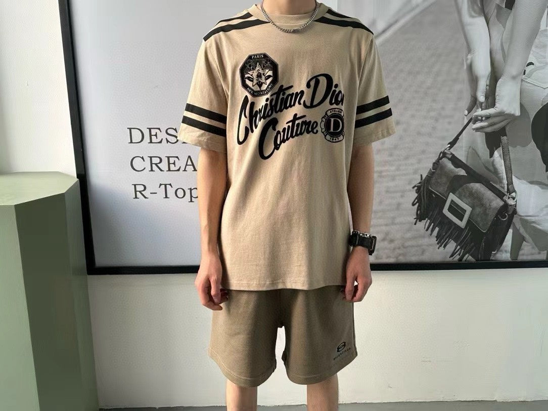 T-shirt beige Dior Christian Dior Couture