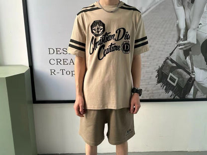 T-shirt beige Dior Christian Dior Couture
