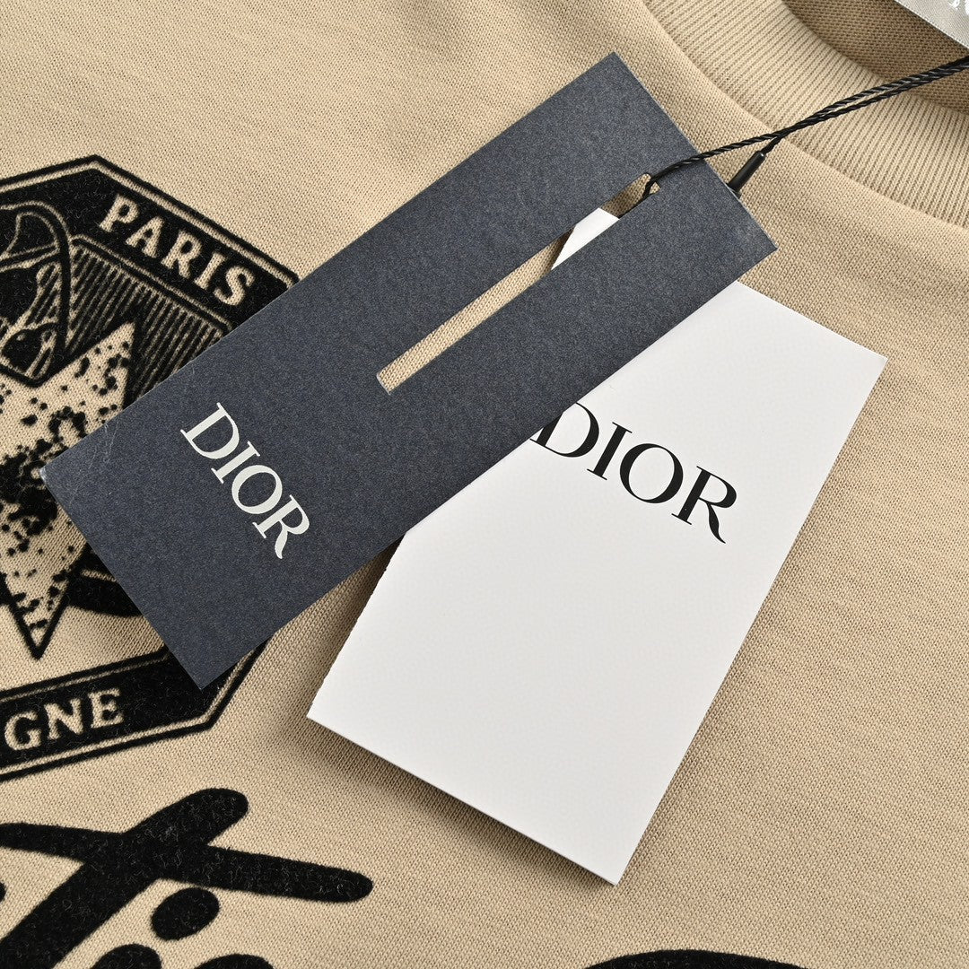 T-shirt beige Dior Christian Dior Couture