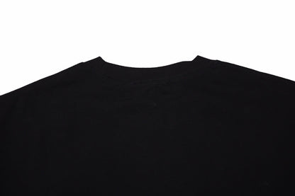 T-shirt Dior brodé lézard - Noir
