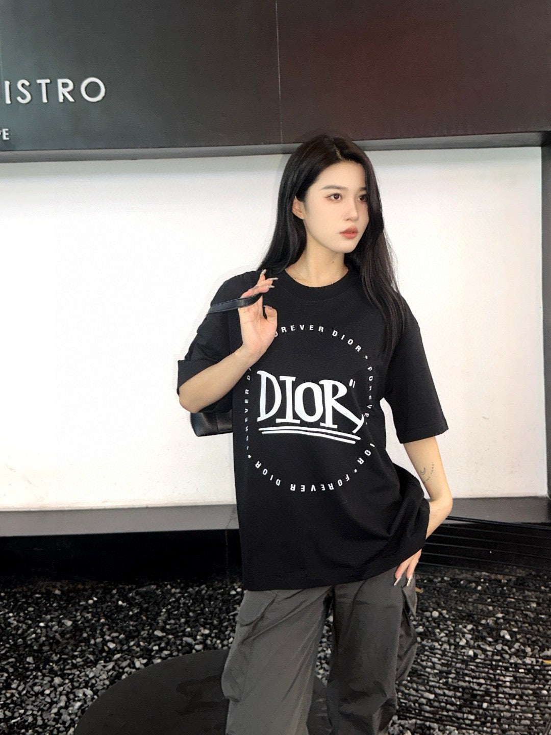 T-shirt Dior « Forever Dior » (noir)