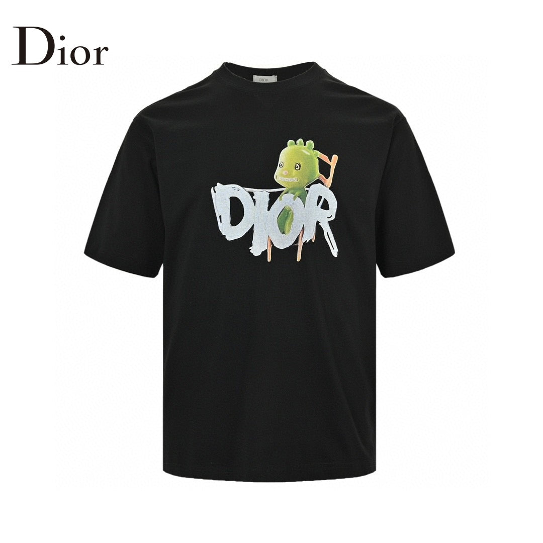 T-shirt noir Dior Green Monster Graphic