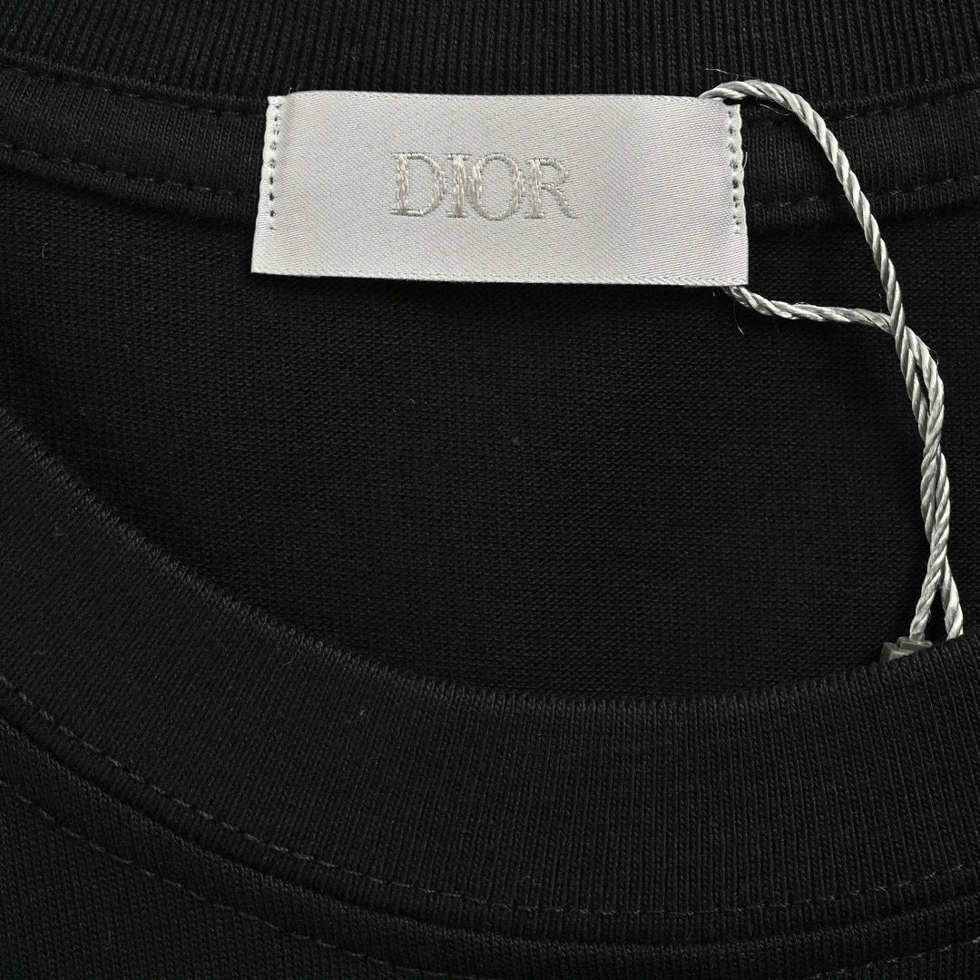 T-shirt noir Dior Green Monster Graphic