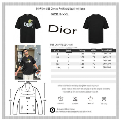 T-shirt noir Dior Green Monster Graphic