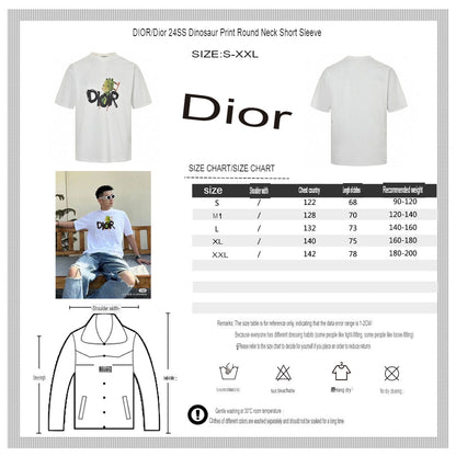 T-shirt graphique Dior Green Monster
