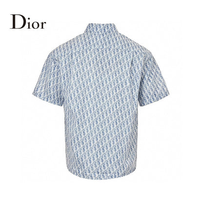 Chemise Dior à imprimé monogramme