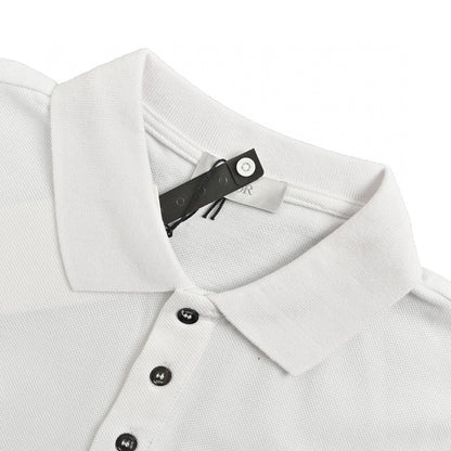 Polo blanc brodé Dior Oblique