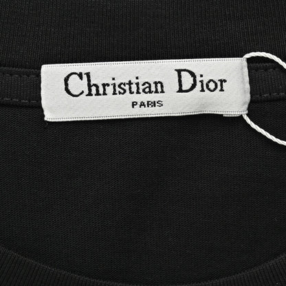 T-shirt noir oversize Dior à logo