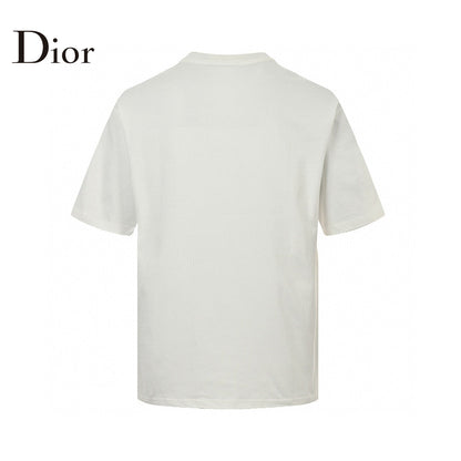 T-shirt blanc oversize Dior à logo