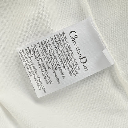 T-shirt blanc oversize Dior à logo