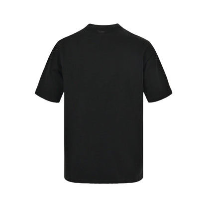 T-shirt noir à motif étoile DIOR