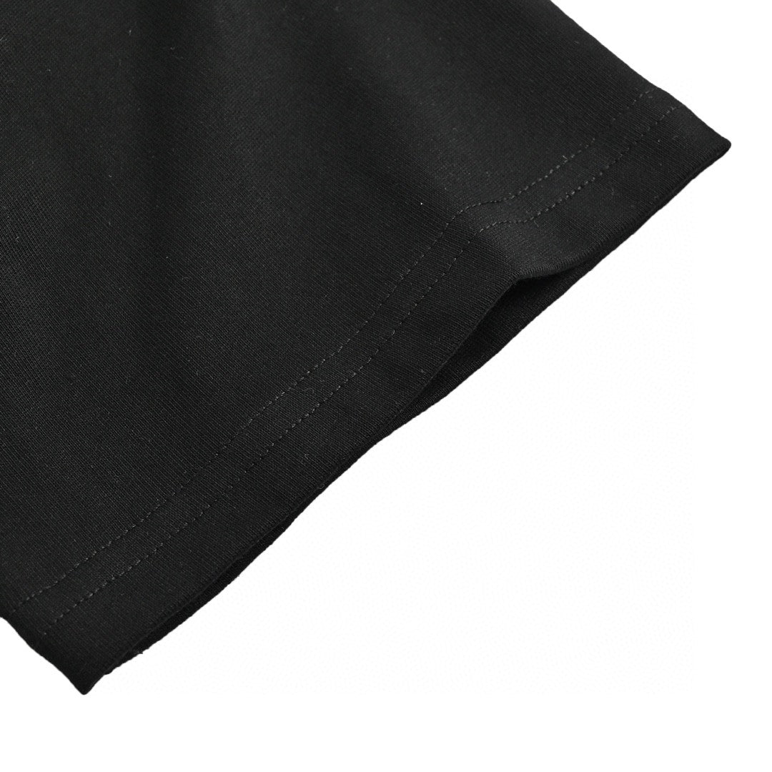 T-shirt noir à motif étoile DIOR