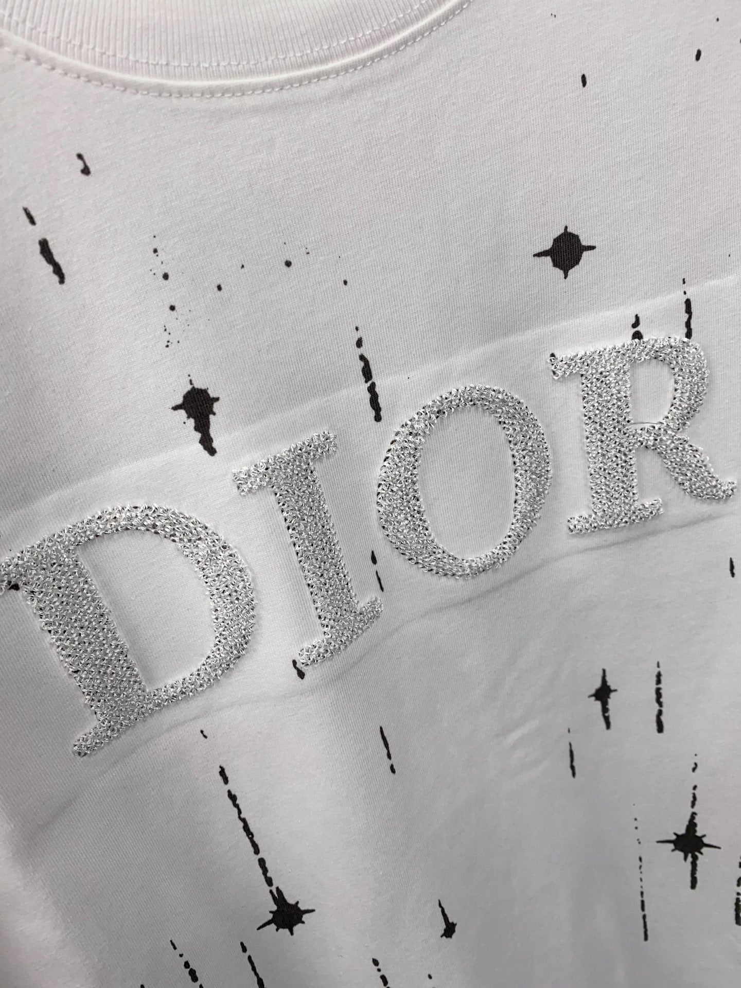 T-shirt Dior Ciel étoilé blanc