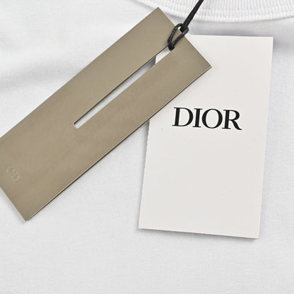 T-shirt Dior - Logo vertical multicolore
