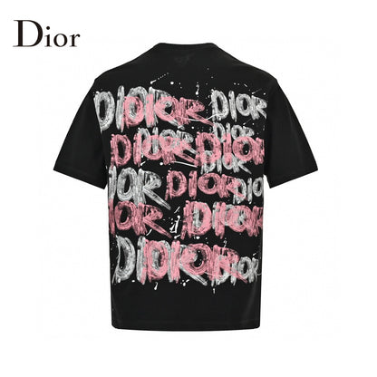 T-shirt Dior - Logo effet coup de peinture