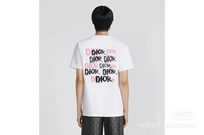 T-shirt Dior - Logo effet coup de peinture