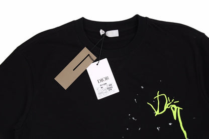 T-shirt Dior avec logo néon
