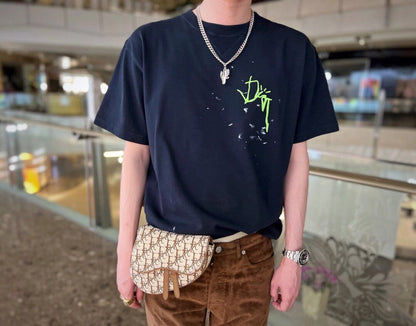 T-shirt Dior avec logo néon
