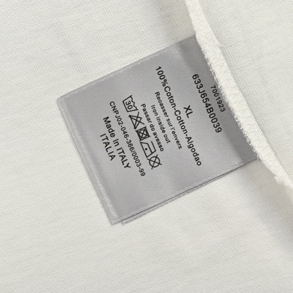 T-shirt Dior blanc et marron