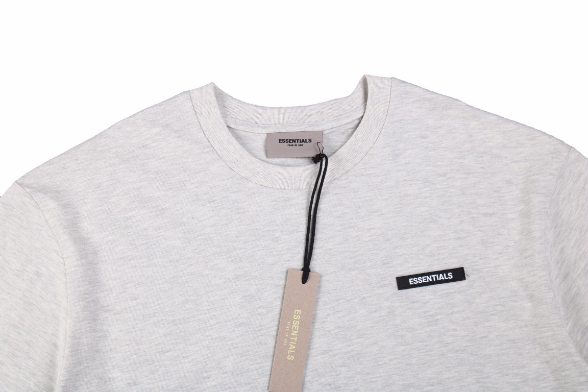 T-shirt Fear of God Essentials avec logo - Gris chiné