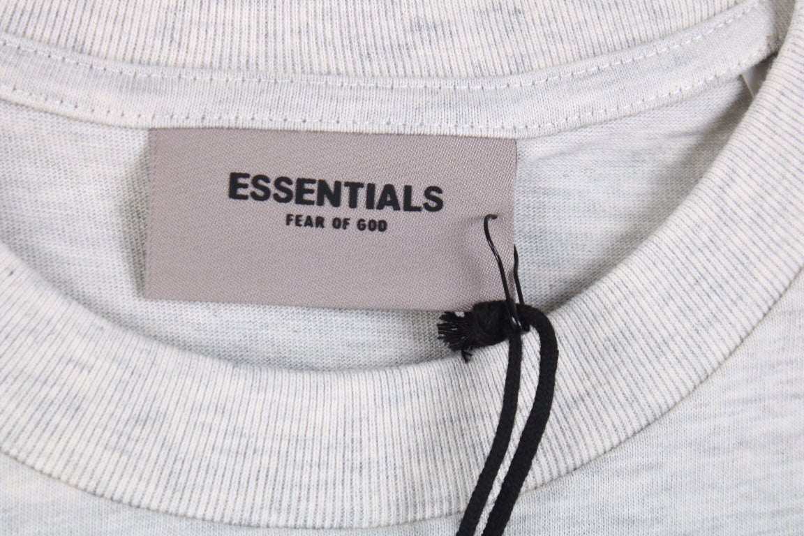 T-shirt Fear of God Essentials avec logo - Gris chiné