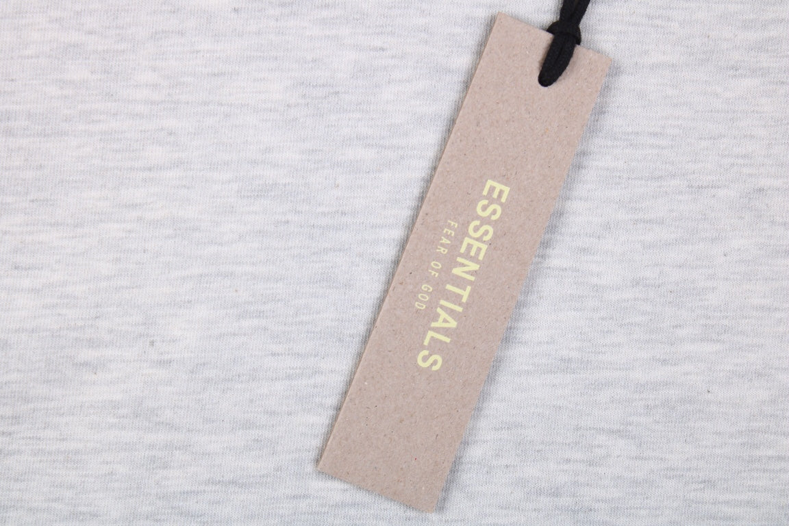 T-shirt Fear of God Essentials avec logo - Gris chiné