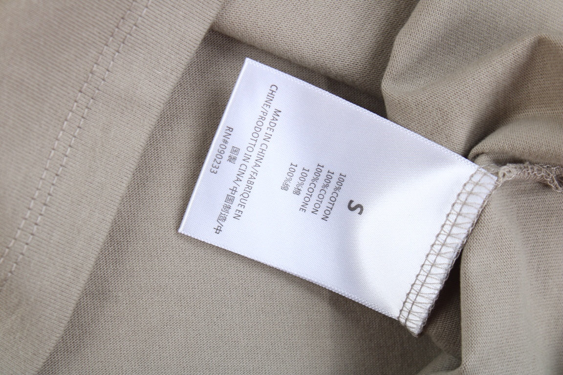 T-SHIRT FEAR OF GOD ESSENTIALS GRIS PIERRE