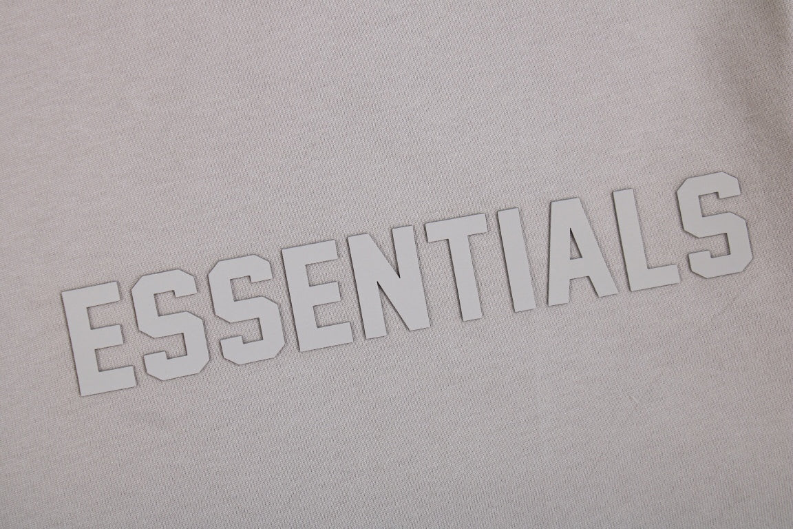 T-SHIRT FEAR OF GOD ESSENTIALS GRIS PIERRE