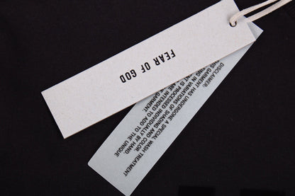 T-shirt noir « Crainte de Dieu éternel »