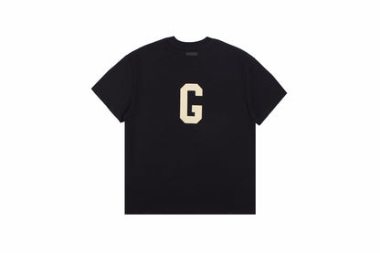 T-shirt Fear of God Lettre F (Noir)