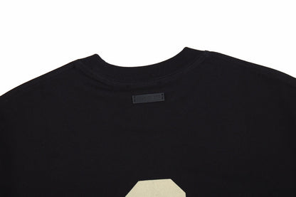 T-shirt Fear of God Lettre F (Noir)