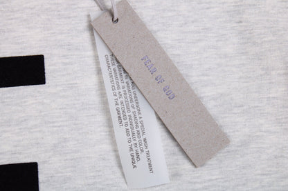 T-shirt Fear of God Lettre F (Gris clair)