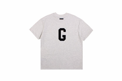 T-shirt Fear of God Lettre F (Gris clair)