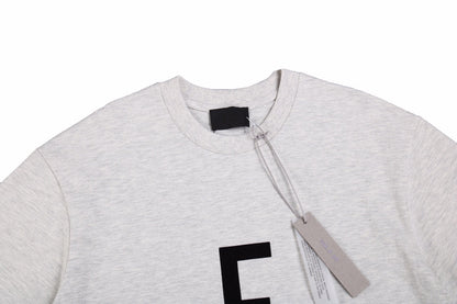 T-shirt Fear of God Lettre F (Gris clair)